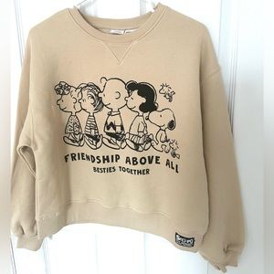 NWT Zara Peanuts kids sweater